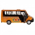 Автобус Газель Next Citiline Дети, 14,5 см, открываются двери, инерционный механизм  - миниатюра №4