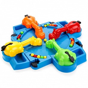 Настольная игра - Накорми бегемотов, для 4 игроков (Играем Вместе, B1181592-R)