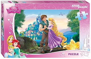 Пазл maxi Дисней Рапунцель, 24 элемента (Step Puzzle, 90020)