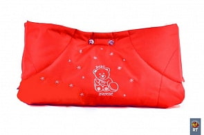 Муфта из овечьей шерсти красная Oxford 600D 31542 (RT, 3210RT)