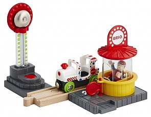 Набор - Парк развлечений, 7 деталей, свет и звук (Brio, 33740)