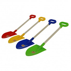 Лопата №37 с деревянным черенком, длина 60,5 см (Полесье, 51929)