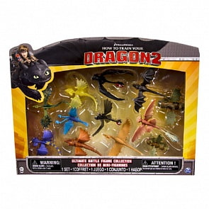 Игровой набор из 12 маленьких драконов, Dragons (Spin Master, 66584)