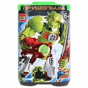 Конструктор Пришелец в банке, 55 деталей (Город мастеров, 9554-ZH) (ассортимент)