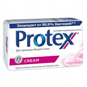 Мыло туалетное антибактериальное - Protex Cream, 90 г (Невская косметика, TR02327A/42790)
