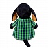 Мягкая игрушка - Собака Ваксон в рубашке и штанах, 25 см  - миниатюра №2