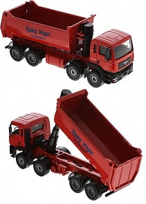 Металлическая машина - Спецтехника - Самосвал, 1:50 (Abtoys, C-00147)