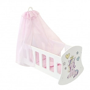 Люлька с балдахином серии – Мимими -Крошка Мили, мини (Paremo, PFD120-122M)