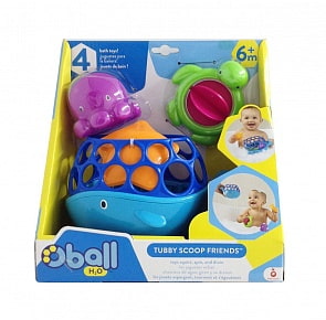 Набор игрушек для ванны - Морские друзья (Oball, 10068st) Набор игрушек для ванны - Морские друзья (Oball, 10068st)