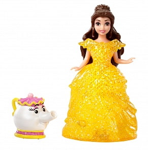 Кукла на колесиках из серии Disney Princess - Белль и миссис Потс (Mattel, BJF23-BDK11)