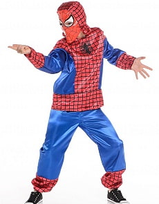 Костюм карнавальный Человек-Паук, размер 28 (Батик, 7011-28)