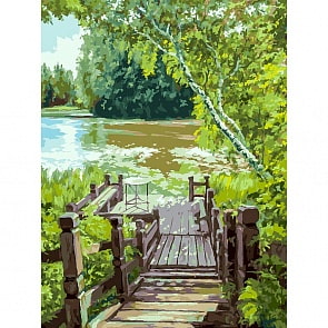 Раскраски по номерам Лесенка, 30 х 40 см (Белоснежка, 280-AS)