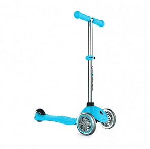 Трехколесный самокат Globber Primo, голубой (Globber, 422-101)