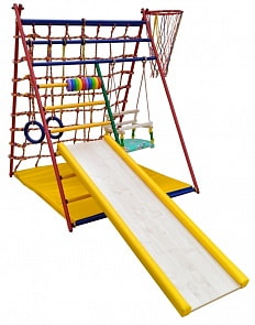 ДСК Веселый малыш – Transformer, горка мягкий бортик (Вертикаль, Transformer_горка мягкий бортик)