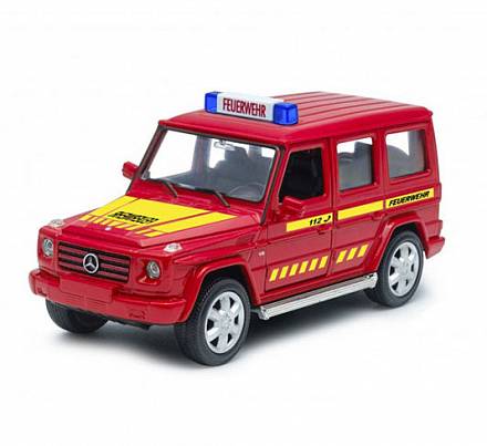 Игрушечная модель пожарной машины – Mercedes-Benz G-Class, 1:32 