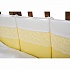 Комплект в кроватку Chepe for Nuovita - Tenerezza /Нежность, 6 предметов, бело-желтый  - миниатюра №7