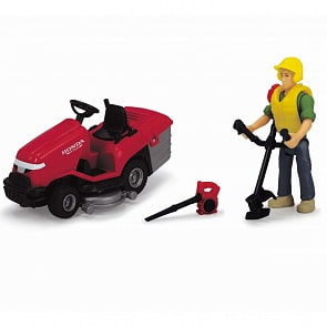 Набор газонокосильщика Playlife малый, 6 аксессуаров, 12,5 см (Dickie Toys, 3832002)