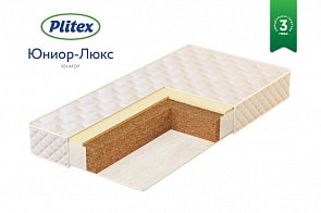 Матрас детский - Юниор-Люкс, 120 x 60 (Plitex, ЮЛ-119-01)
