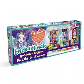 Дизайн-студия Энчантималс - Триптих. Портреты (Origami, 03895)