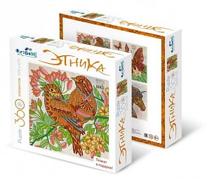 Пазл Арт-терапия. Цветная Серия – Птицы, 360 деталей (Origami, 04134)