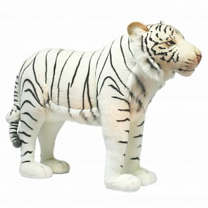 Мягкая игрушка - Белый тигр, 124 см (Hansa, 3718)