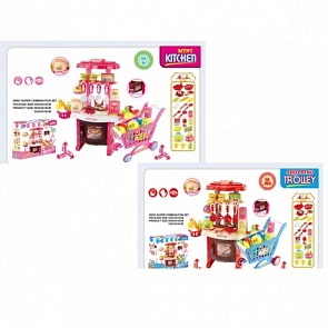 Кухня с посудой, продуктами и аксессуарами (B1574044)