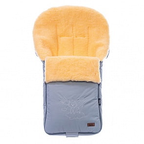Конверт зимний меховой Nuovita Islanda Pesco Grigio/Серый (Nuovita, NUO-ISLP_2416)