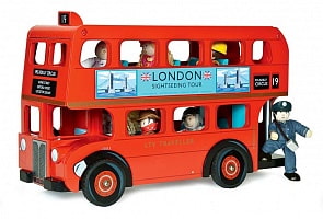 London Bus. Лондонский автобус с водителем (Le Toy Van, TV469)
