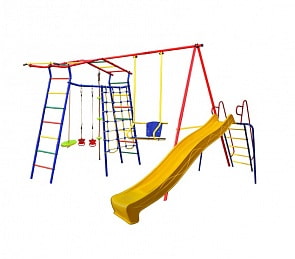 ДСК Игромания-1 Скалолаз дачный с горкой КМС-421 (КМС, СГ000003338)