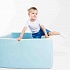 Детский сухой бассейн Romana Airpool Box, голубой + 100 шаров  - миниатюра №1