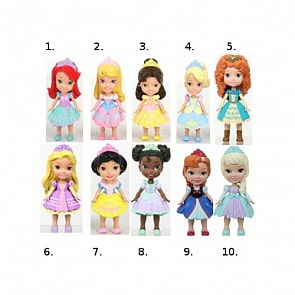 Кукла-малышка серии Принцессы Дисней, Disney Princess, 7,5 см (Jakks Pacific, 758960) Кукла-малышка серии Принцессы Дисней, Disney Princess, 7,5 см (Jakks Pacific, 758960)