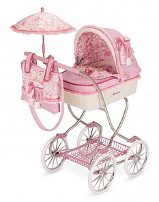 Коляска с сумкой и зонтиком - Мартина, 90 см (DeCuevas, 80226)