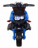 Детский электромотобайк ToyLand Moto JC 918 синего цвета - миниатюра №6