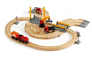 Железнодорожный переезд, 26 элементов (Brio, 33208)