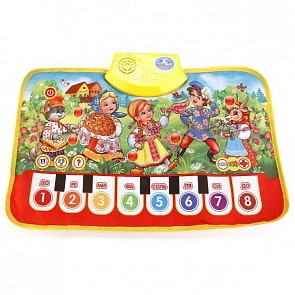 Музыкальный коврик-пианино Любимые потешки (Умка, HX05013-A-R6sim)