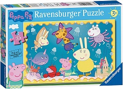 Пазл Свинка Пеппа 35 элементов (Ravensburger, R05062) - миниатюра