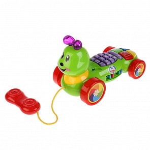 Обучающий телефон-каталка, стихи М. Дружининой, учим цифры, формы и цвета (Умка, 1206T079)