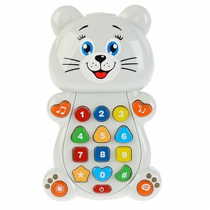 Обучающий телефон с проектором, 20 стихов С. Маршака, 10 песен, 3 сказки (Умка, ZY374236)