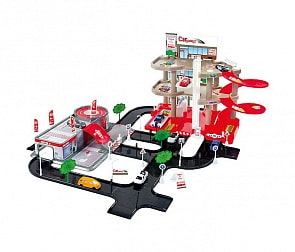 Игровой набор - Парковка + сервисный центр (Moсhtoys, 11047)