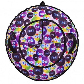 Санки надувные Тюбинг – Пушарики, автокамера, диаметр 81 см. (RT, 7023rt)