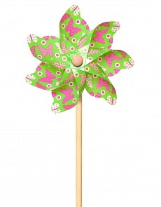 Ветрячок – Бабочки, 48 см, зеленый (ЯиГрушка, 12210)