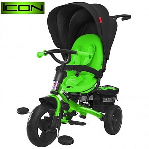 3-х колёсный велосипед RT Icon evoque New Stroller by Natali Prigaro EVA Emerald, изумрудный (Icon RT, 6350RT)