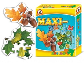 Пазлы-maxi - Листья деревьев (Русский стиль, 03525-пц)