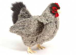 Мягкая игрушка – Серая курица, 30 см (Hansa, 5622)
