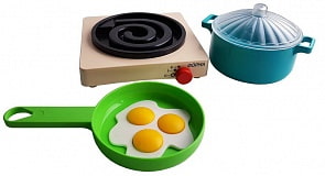 Посуда с плитой - Летний (ПК Форма, С-189-Ф)