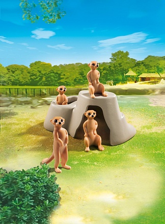 Игровой набор из серии Зоопарк: Сурикаты 