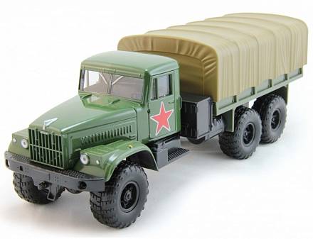 Машинка KRAZ-255B армейская 