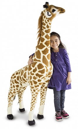 Мягкая игрушка "Большой Жираф", 140 см. 