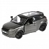 Машина металлическая Land Rover Range Rover Evoque, серебристая, 12,5 см, открываются двери, инерционная  - миниатюра №1