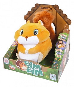 Интерактивная мягконабивная игрушка – Белка Bimbim, звук (IMC Toys, 95083) Интерактивная мягконабивная игрушка – Белка Bimbim, звук (IMC Toys, 95083)